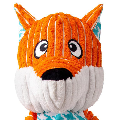 KONG Floppy Knots Durable No‑Stuffing Squeaky Rope Plush Dog Toy