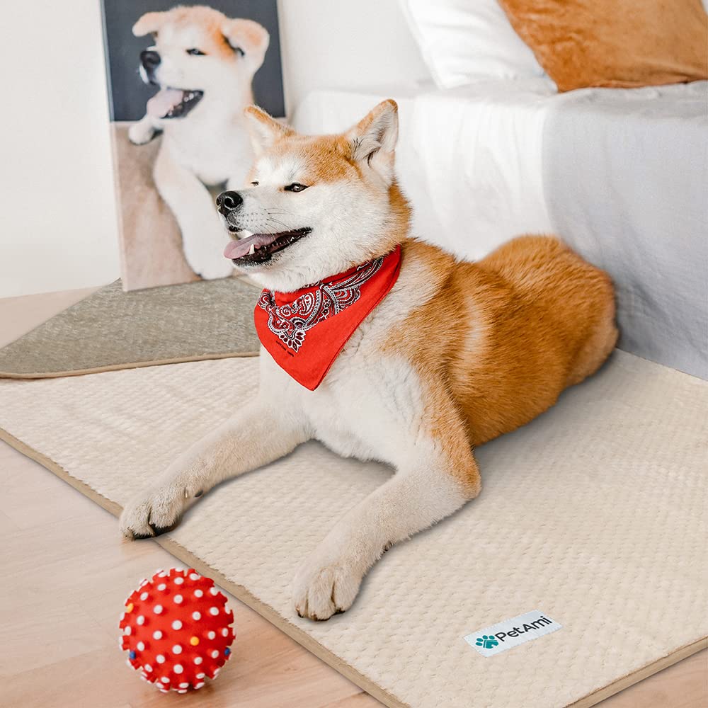 PetAmi Waterproof Dog Blanket, Leakproof XL Pet Blanket Crate