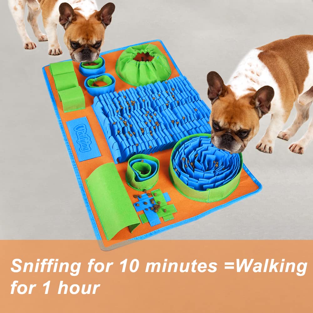 Vivifying Snuffle Mat for Dogs, Interactive Dog Puzzle Toy for Game