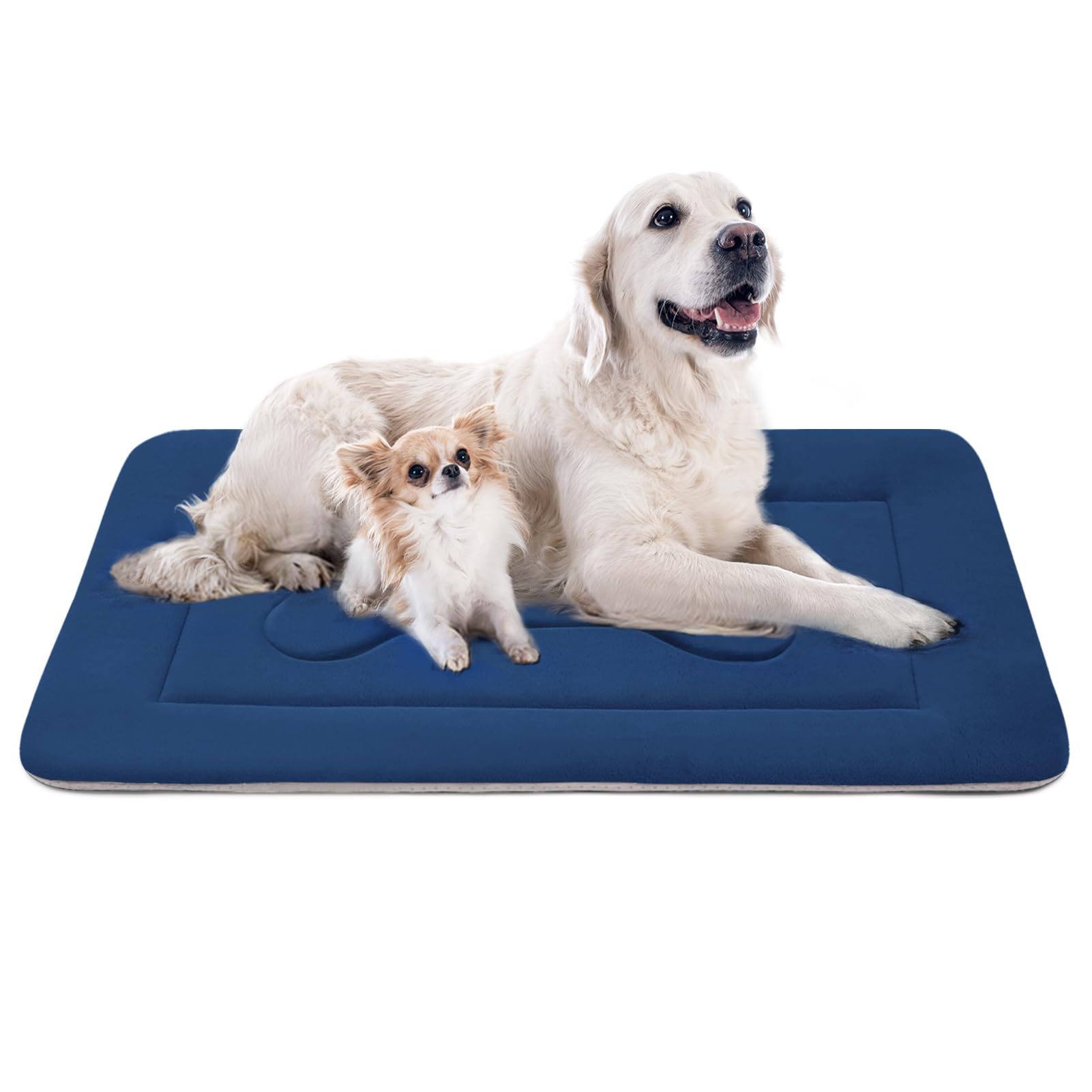 JoicyCo Extra Large Dog Bed Soft Dog Crate Pad Mat, Non-Slip Crate