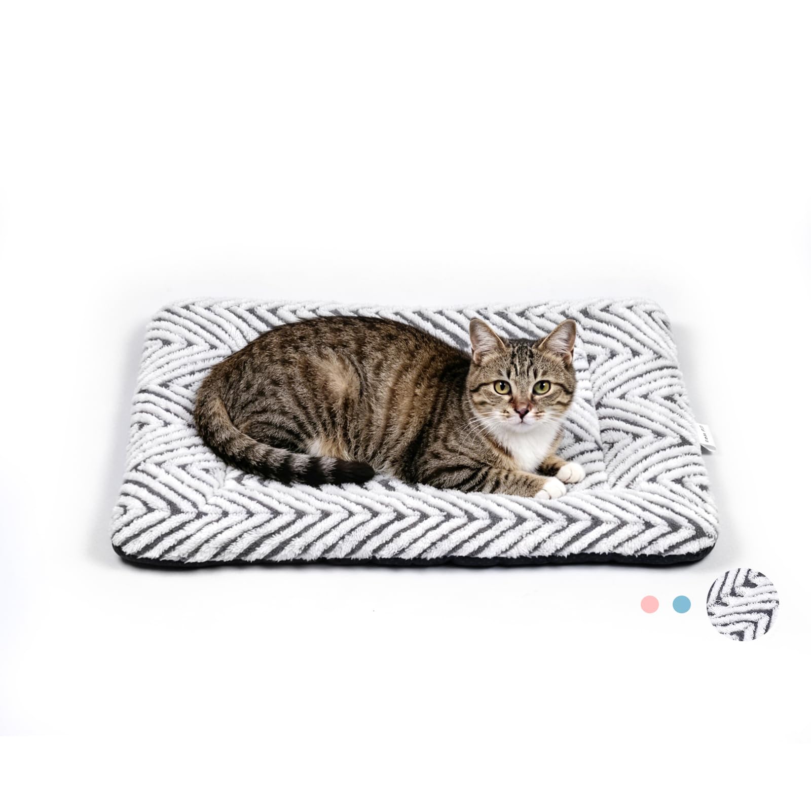 Mora Pets Cat Bed for Indoor Cats Small Dogs Washable Cat Mat Crate