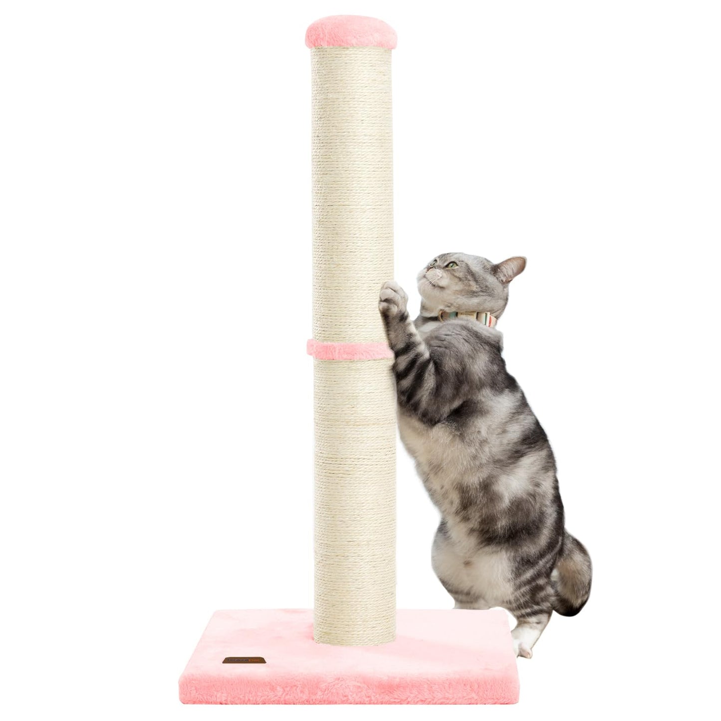 Karolpar Cat Scratching Post with Natural Sisal Rope Large Tree