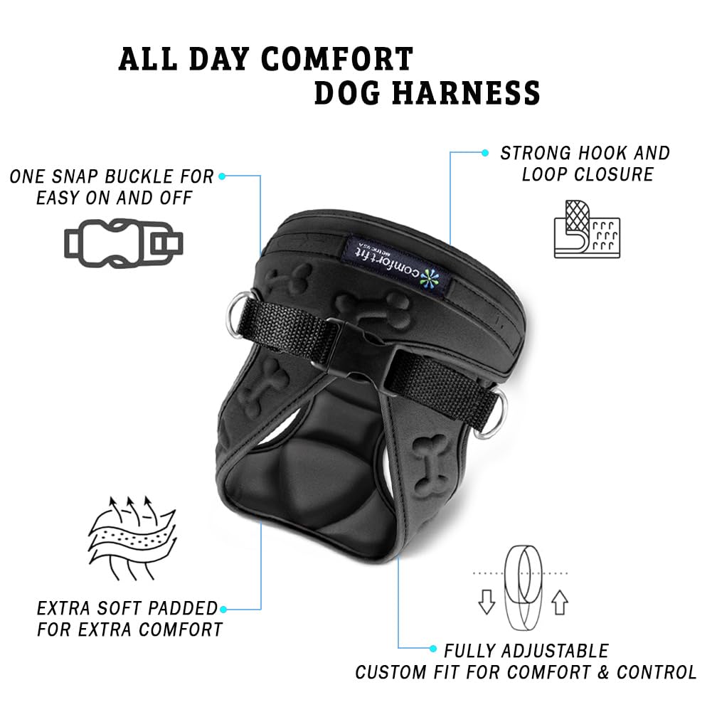Comfort Fit No Pull Dog Harness for Medium Small Large Dogs Harness