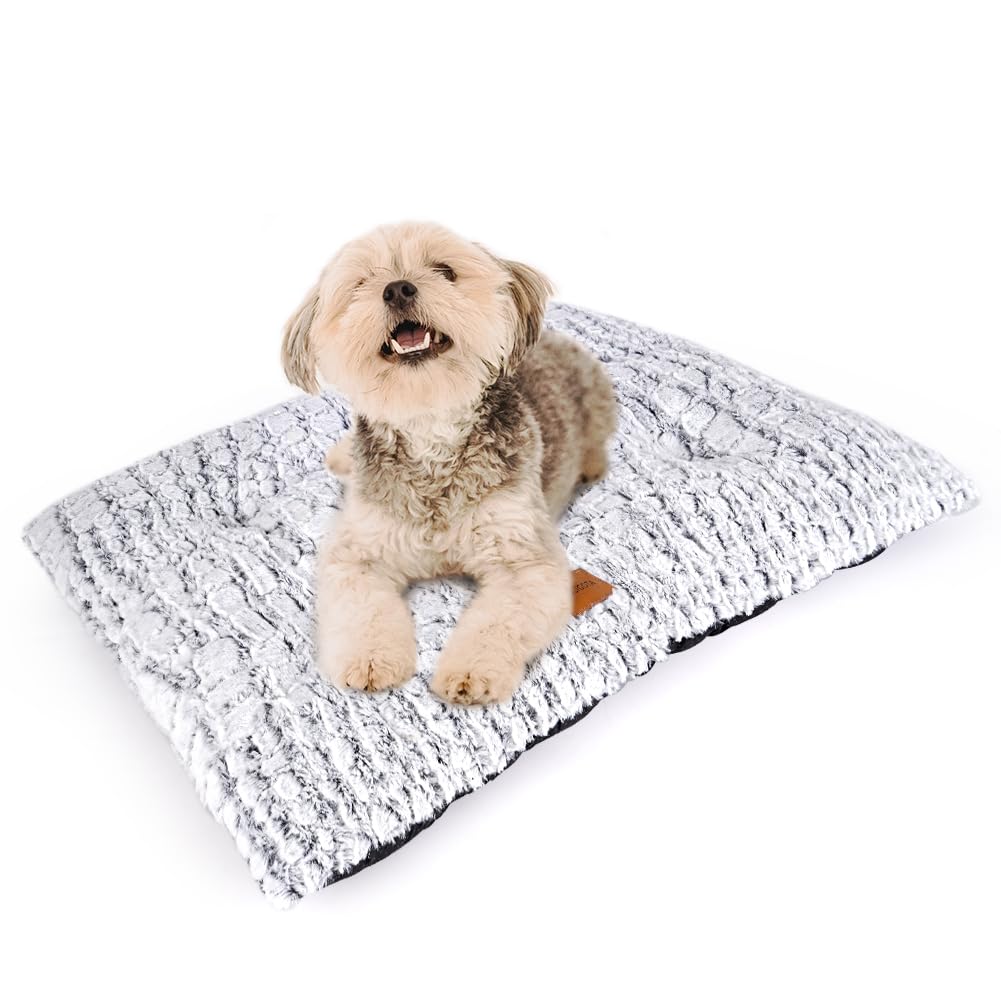 ULIGOTA Dog Bed Crate Pad Plush Dog Crate Mat
