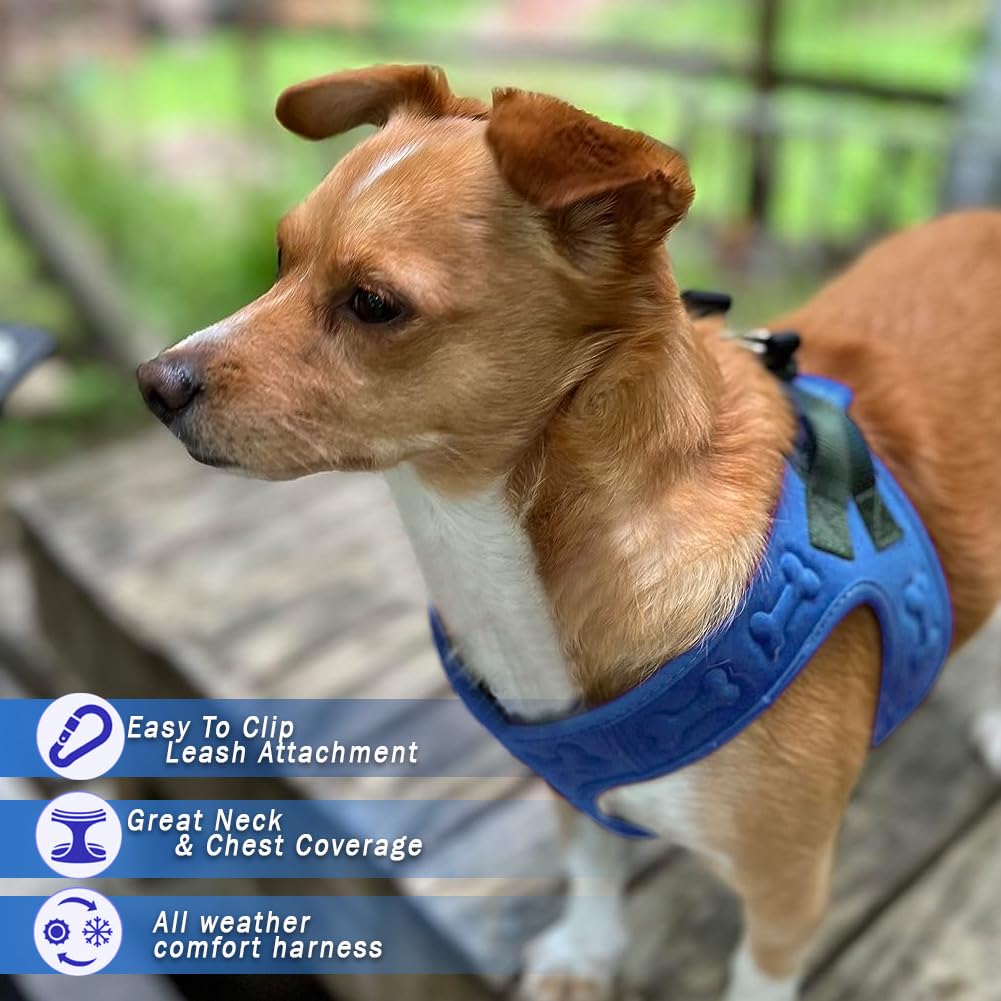 Comfort Fit No Pull Dog Harness Adjustable Step-in Vest