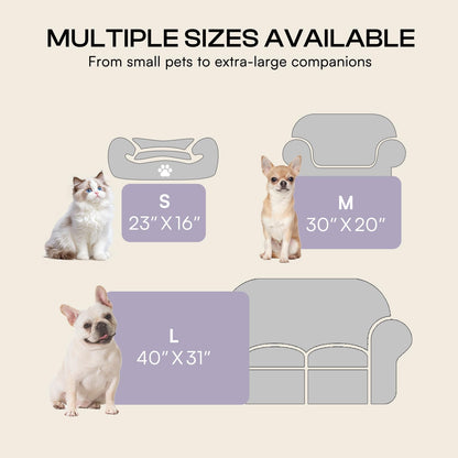 Luciphia 1 Pack 3 Blankets, Cute Cat Printed Fluffy Fleece Pet Crate