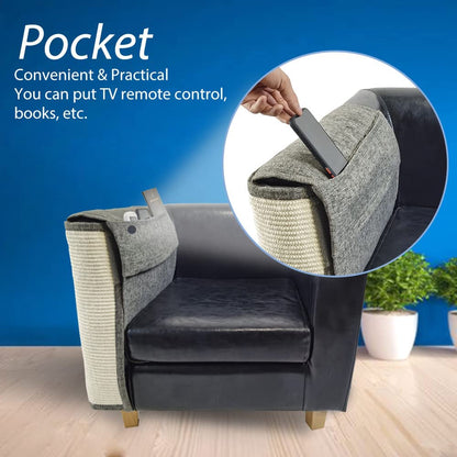 NATUYA Couch Cat Scratch Furniture Protectors from Cats-Sisal Mat