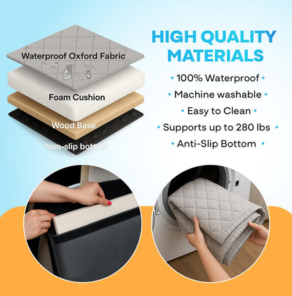APetsPlanet Backseat Extender for Dogs, Dog Seat Cover Hard Seat
