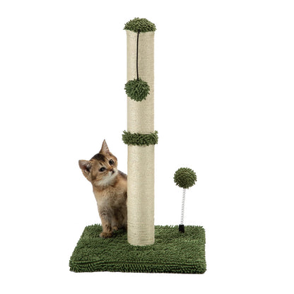 MECOOL Cat Scratching Post Basics Kitten Scratcher Sisal Scratch Posts