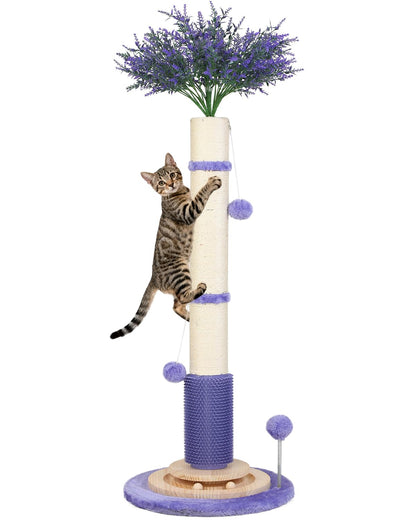 Cat Scratching Post for Indoor Large Adults,45'' Tall Vertical Tree