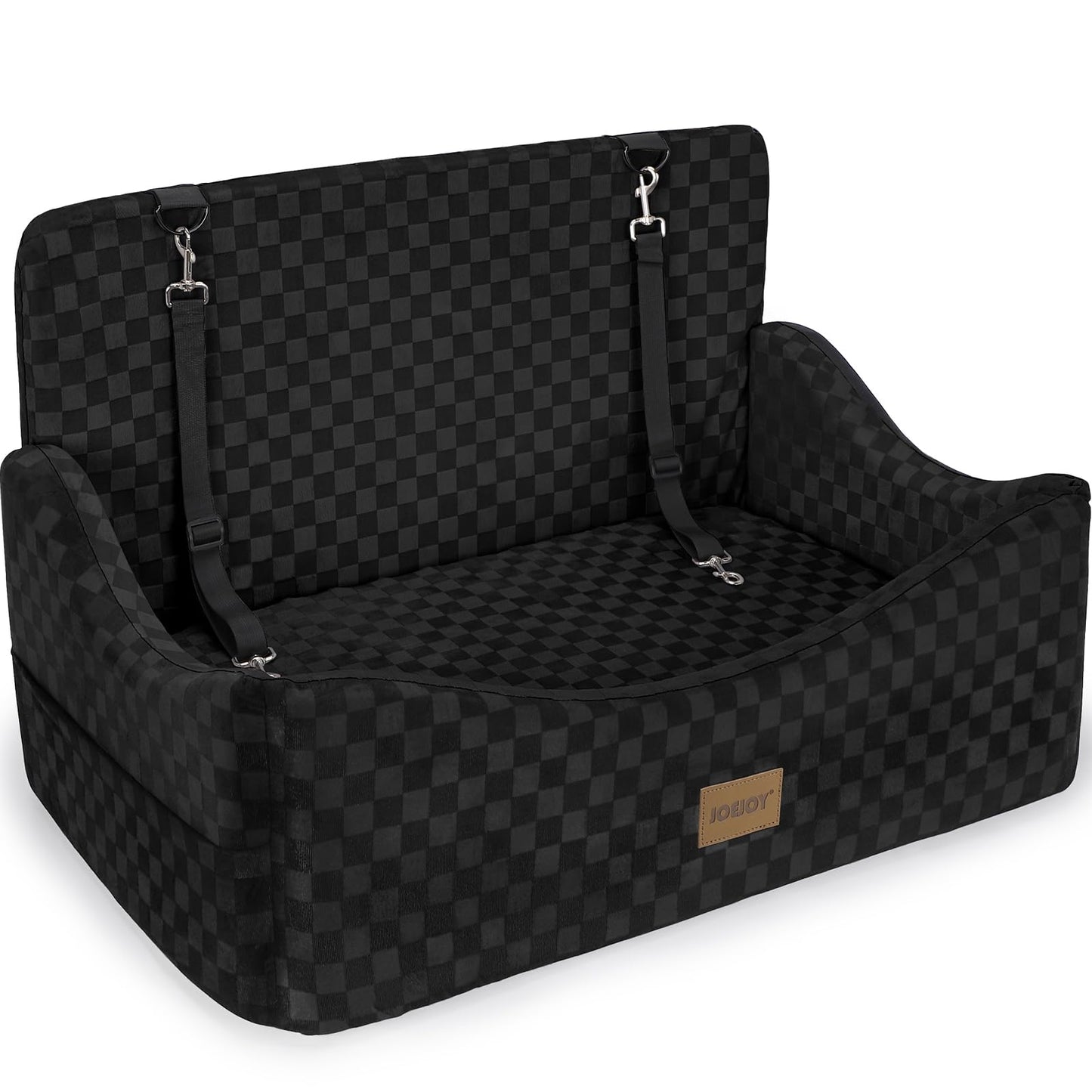 JOEJOY Dog Car Seat for Medium/Large Dogs Reversible Dual-Sided Seat