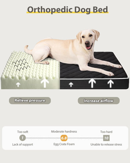 NUPIDA Orthopedic Dog Beds for Extra Large Dog Crate Bed Bed
