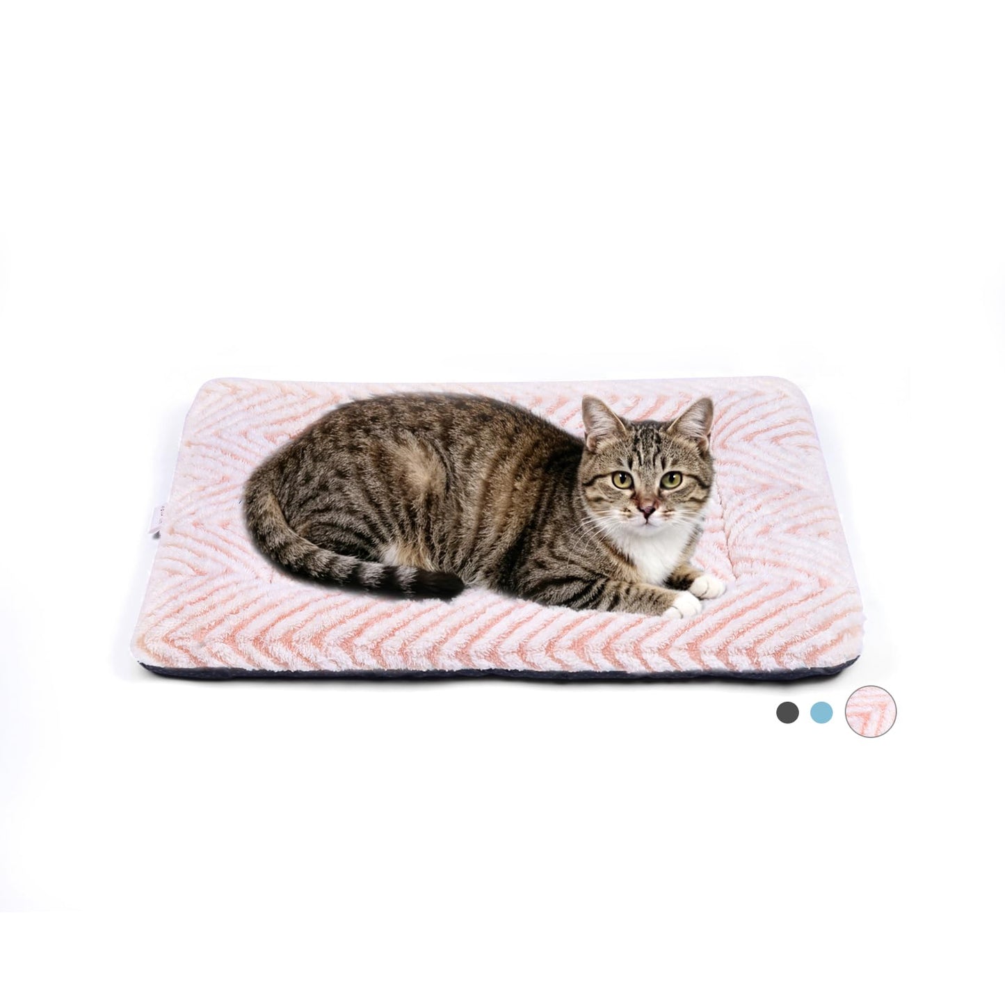 Mora Pets Cat Bed for Indoor Cats Small Dogs Washable Flat Cat Crate