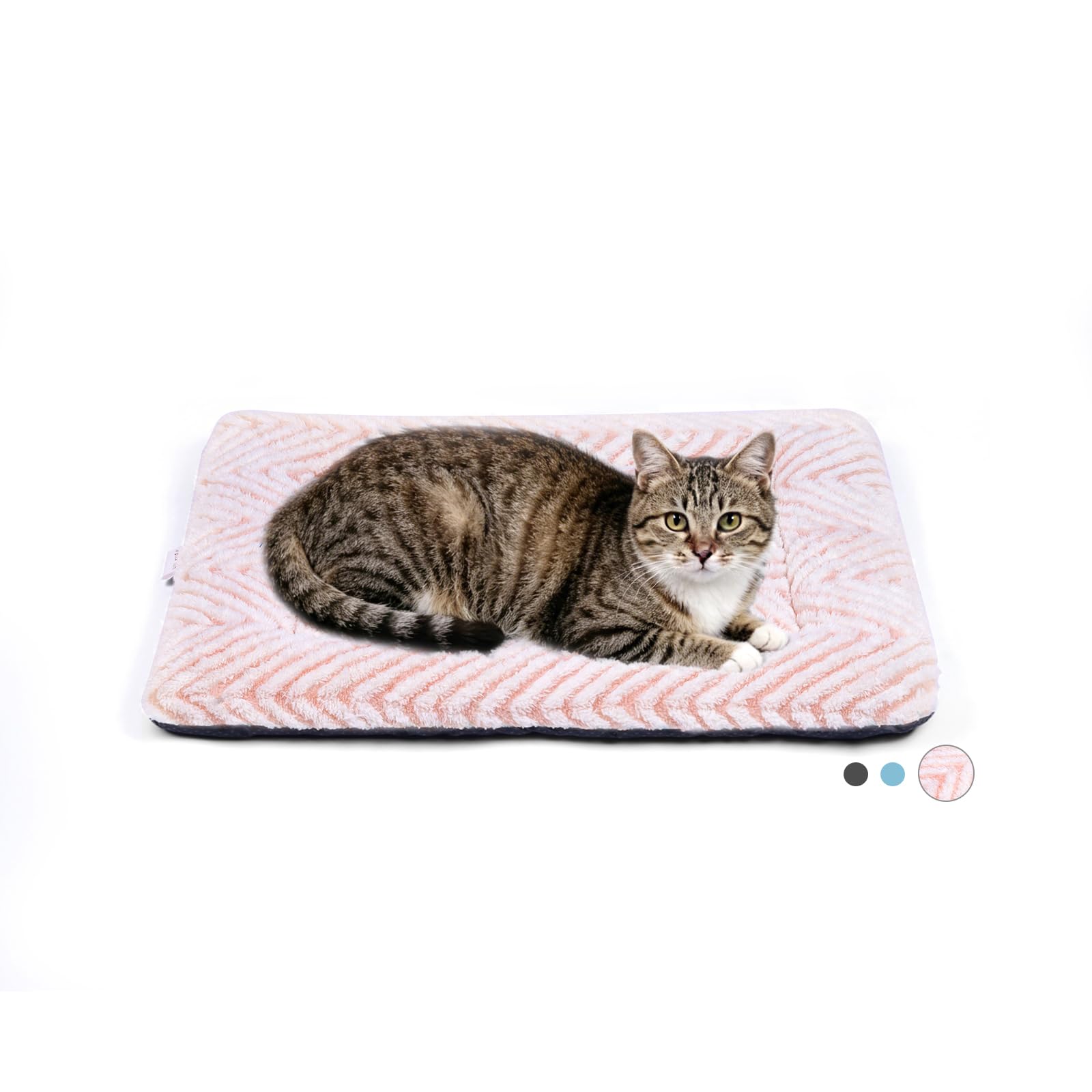 Mora Pets Cat Bed for Indoor Cats Small Dogs Washable Flat Cat Crate