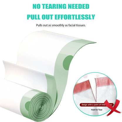 180 Count Self-Cleaning Cat Litter Box Liners Bags Fit Box