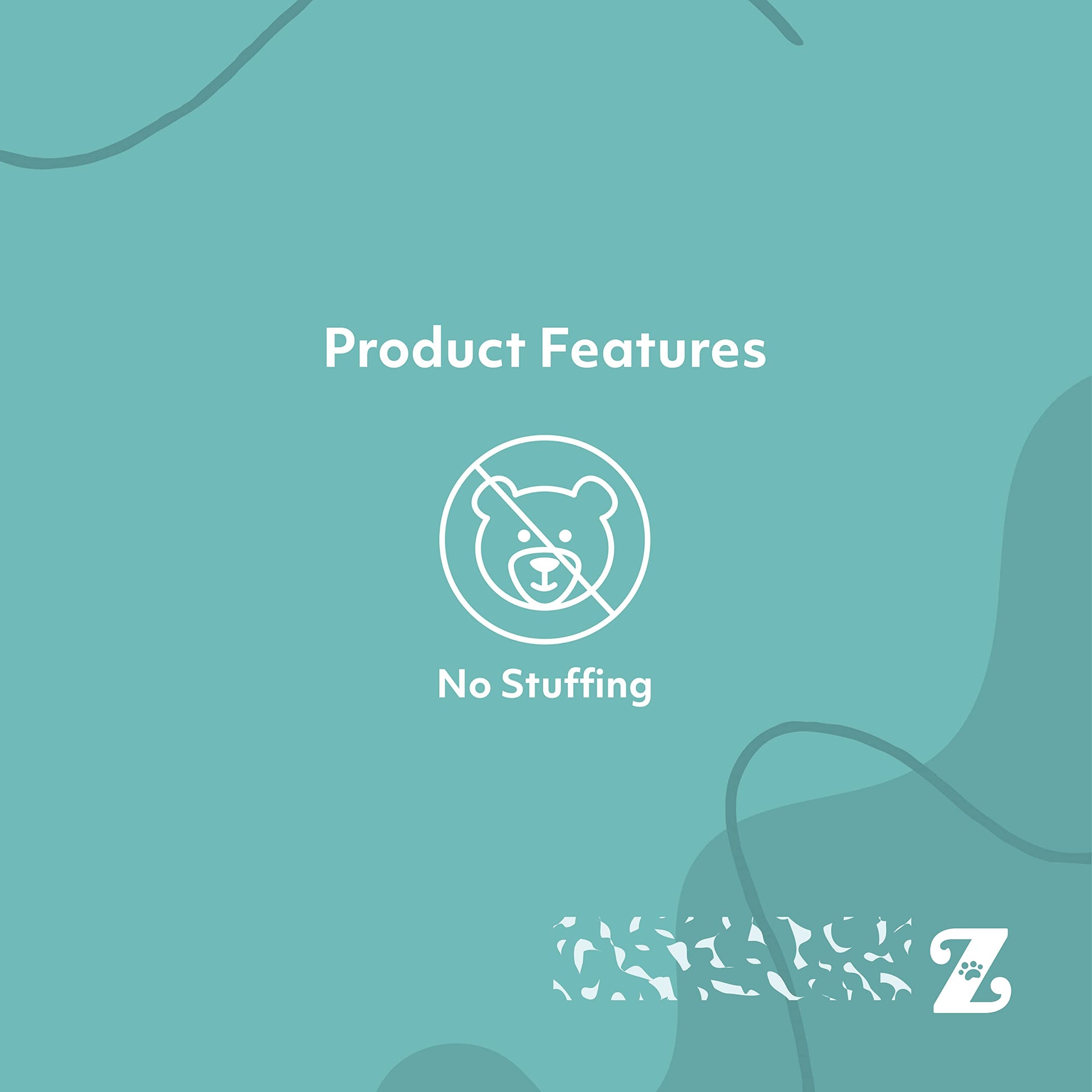 ZippyPaws Skinny Peltz No Stuffing Dog Toys to Keep Them Busy, Plush