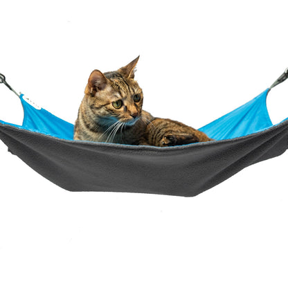 QIPAN Extra Large Cat Hammock for Cage, Hanging Bed, Washable Bed
