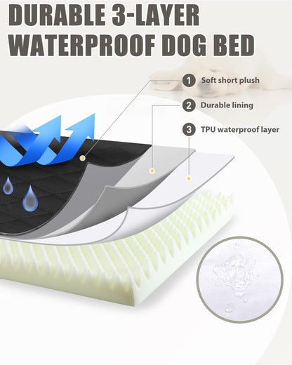 NUPIDA Orthopedic Dog Beds for Extra Large Dog Crate Bed Bed