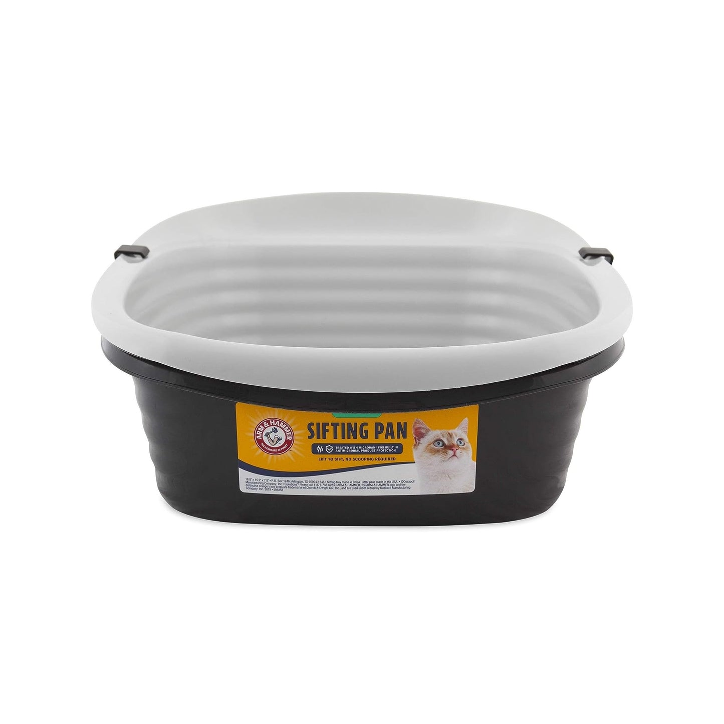Arm Hammer Large Sifting Litter Box Scoop Free Cat Litter Tray
