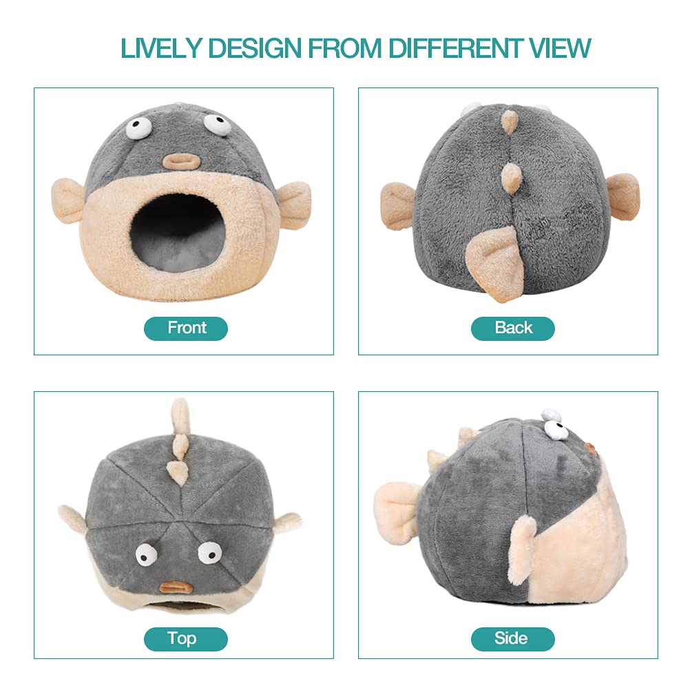 Cat Beds for Indoor Cats Cat Bed Cave with Removable Washable Bed