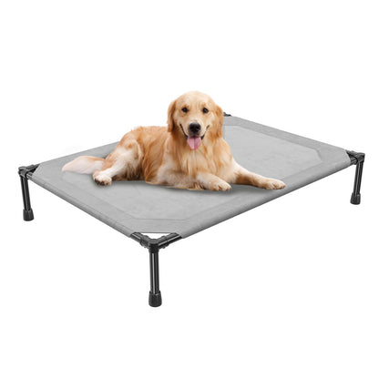 Simple Trending Raised Dog Bed for Large Dogs, Outdoor Elevated Bed