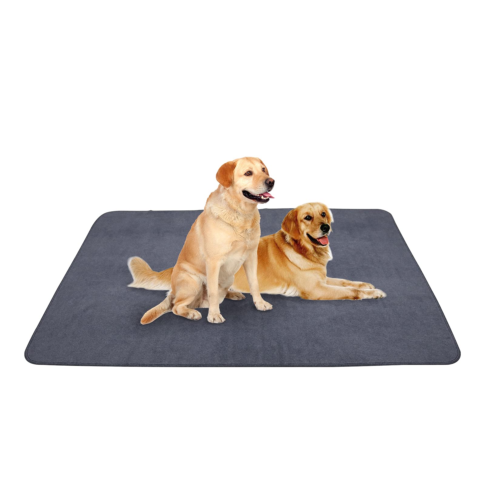 Peepeego 2PCS Dog Training Pads 72" x 72", Reusable, Waterproof Crate