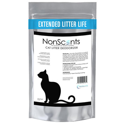 NonScents Cat Litter Deodorizer Litter Box Odor Eliminator Less Box