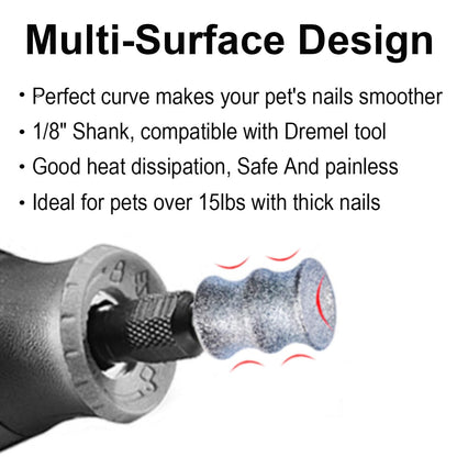 OVATAVO Dog Nail Trimmer Tools for Dremel Paws Grooming Trimmer
