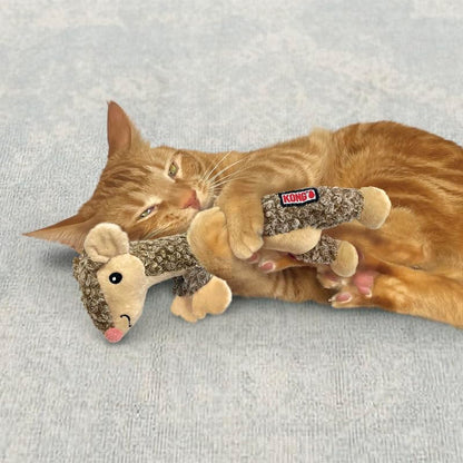 KONG Luvs Crinkle Textured Cat Toy Stuffed with Catnip Catnip
