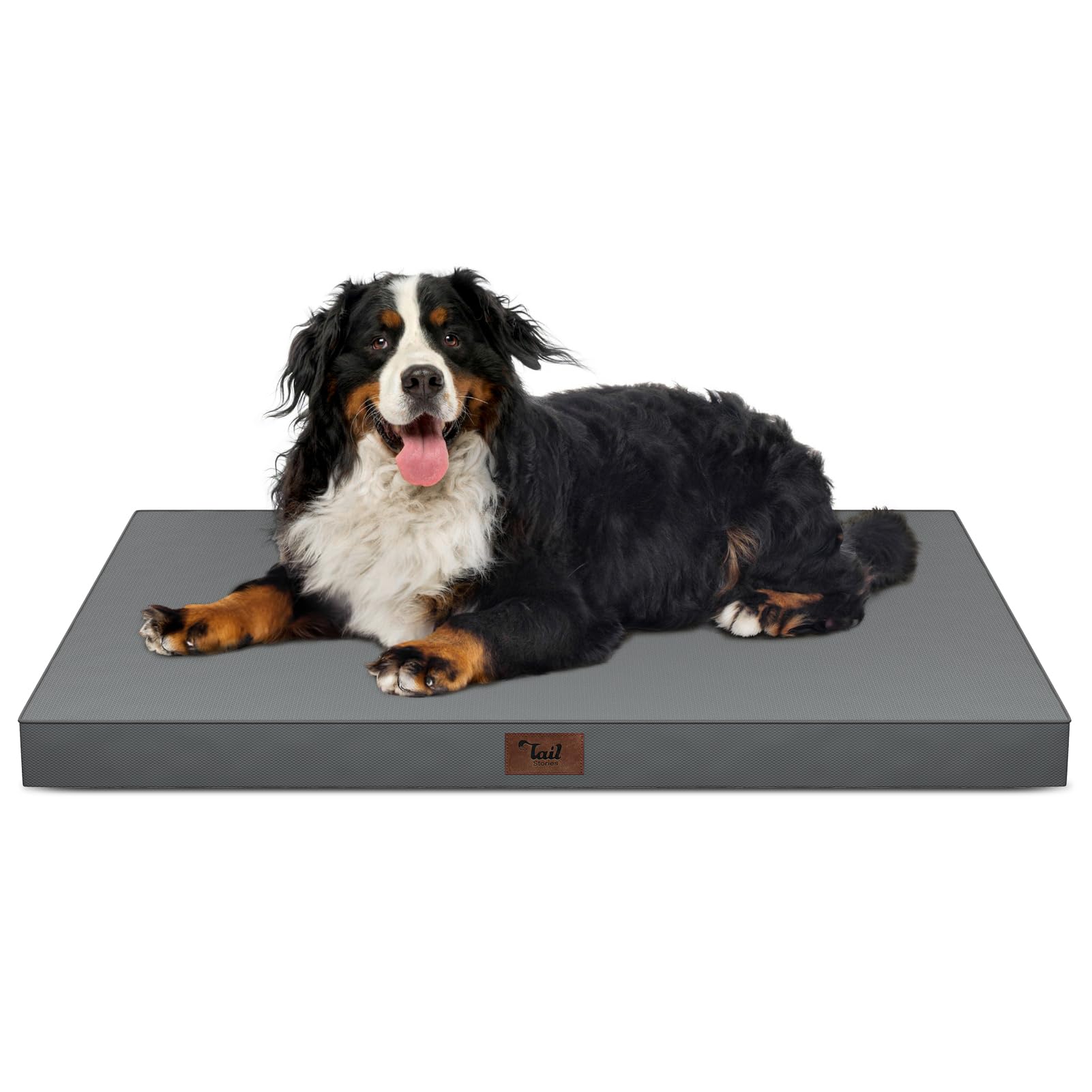 Tail Stories Outdoor Extra Large Dog Crate Bed, XXL Waterproof Dog Bed