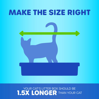 Petmate Enclosed Cat Litter Boxes with Hinged Lid and Wide Top Box