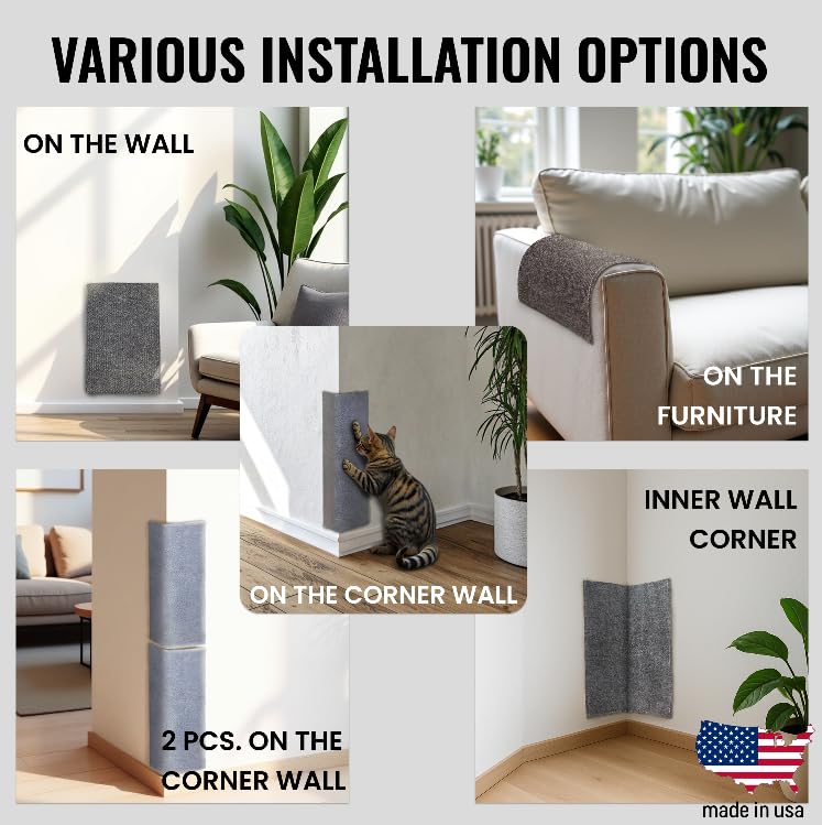 Wall Cat Scratcher Stops Wall Corner Scratching Scratchers