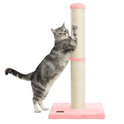 Karolpar Cat Scratching Post with Natural Sisal Rope Large Tree