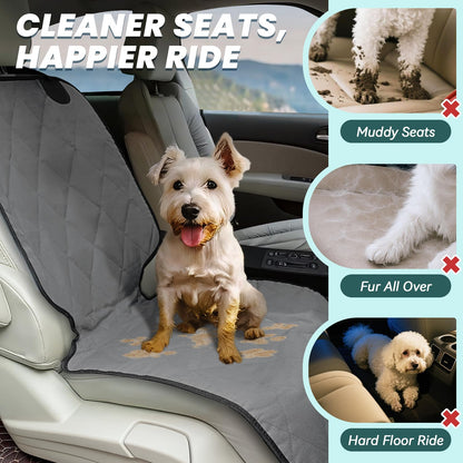 VIVAGLORY Dog Front Seat Cover Seatflex Car Seat Protector Seat