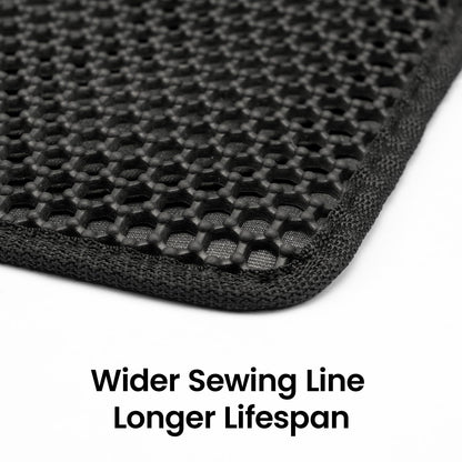 Cat Litter Mat, Upgrade Super Waterproof Back Layer Litter Box Mat
