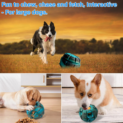 Yipetor Frozen Treat Dispensing Dog Toy Large Chew Toy, Freezable Chew
