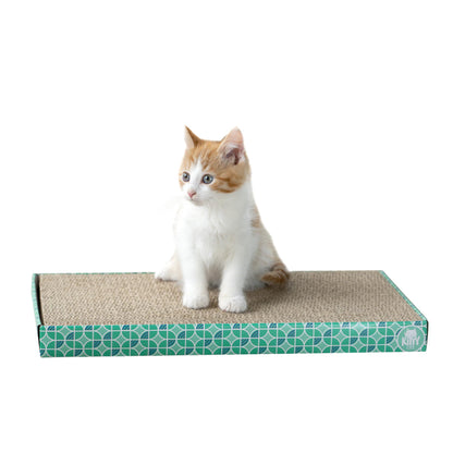 Kitty City Cat Scratcher- 2-Pack Durable Corrugated Cardboard Pads