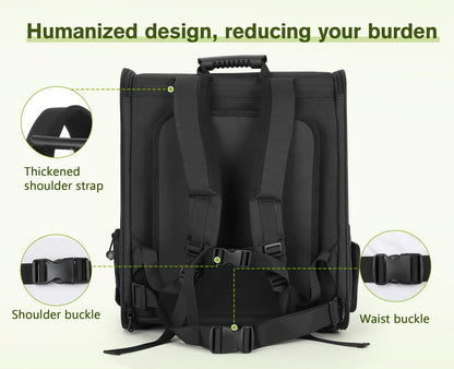Pecute Pet Carrier Backpack, Dog Carrier Backpack, Expandable Bag