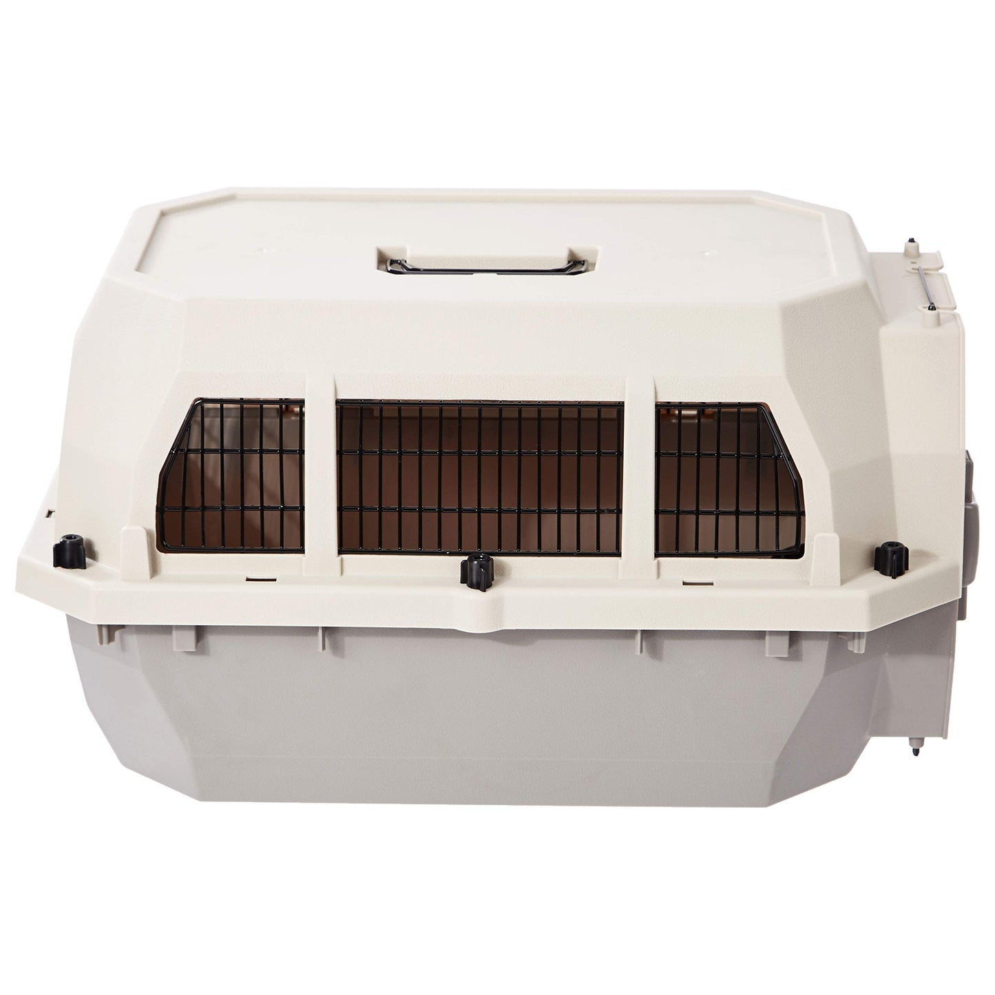 Amazon Basics Hard-Sided Dog and Cat Kennel, Single-Door Carrier