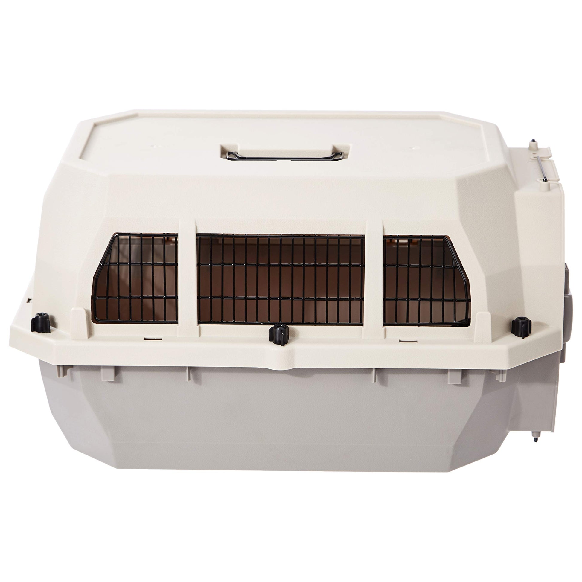 Amazon Basics Hard-Sided Dog and Cat Kennel, Single-Door Carrier