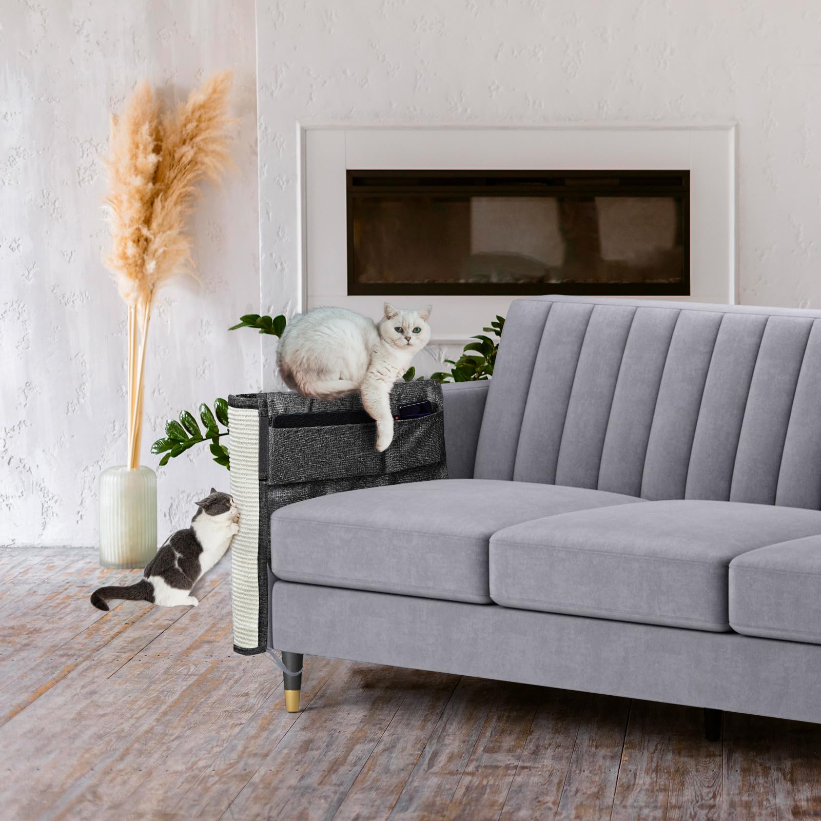 Upgraded Cat Scratch Furniture Couch Protector with Furniture