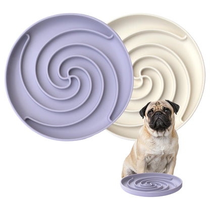 Bifeaw Slow Feeder Dog Bowls, Dishwasher Microwave Safe Puzzle
