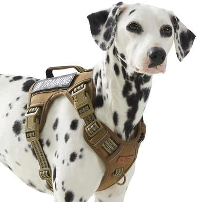 Non Pulling Tactical Dog Harness for Medium Dogs, Adjustable Harness