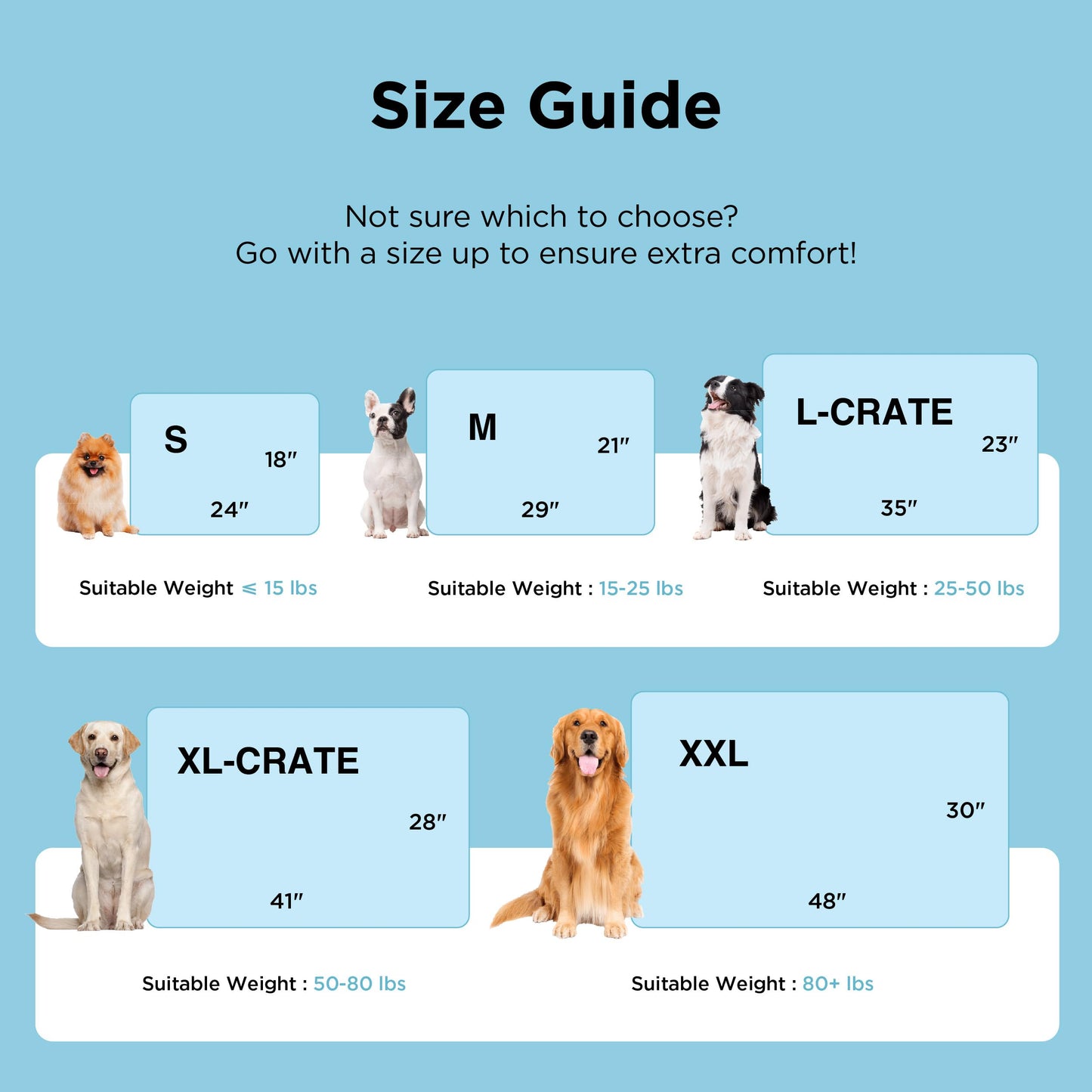 Bedsure Cooling Mat for Small Dog, Q-Max>0.5 Thin Breathable Crate