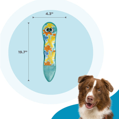 Outward Hound Tough Skinz Durable Squeaky Dog Toy with Two Tough Toy