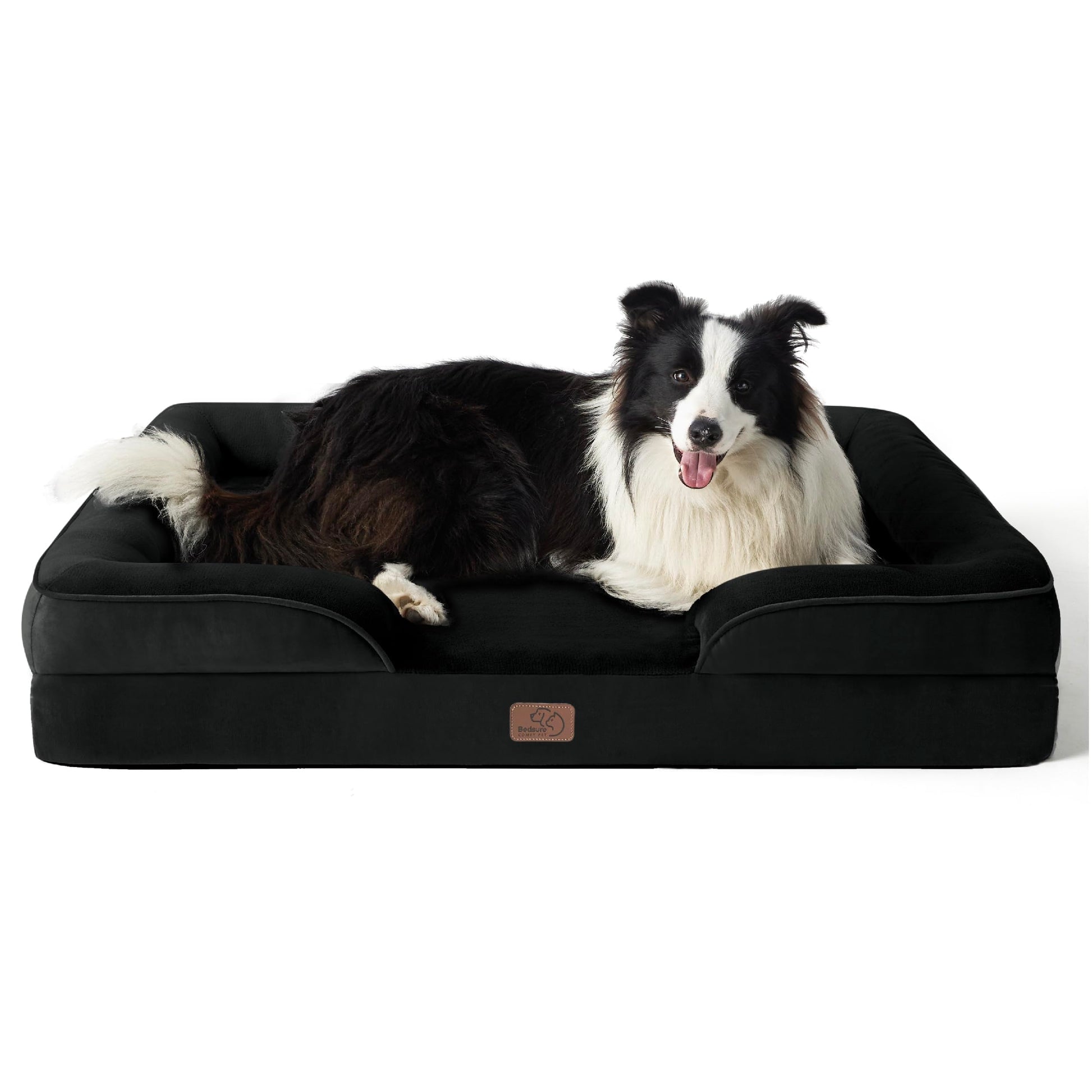 Bedsure Orthopedic Dog Bed for Large Dogs Big Washable Dog Sofa Beds