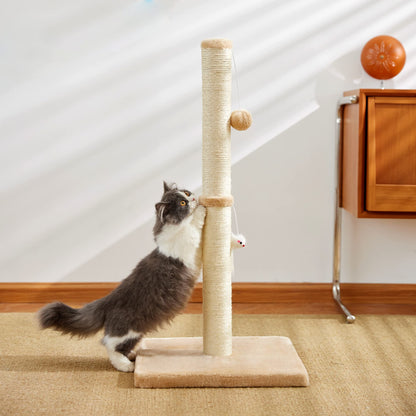 MeowHomm 32” Tall Cat Scratching Posts for Indoor Cats Adults Posts
