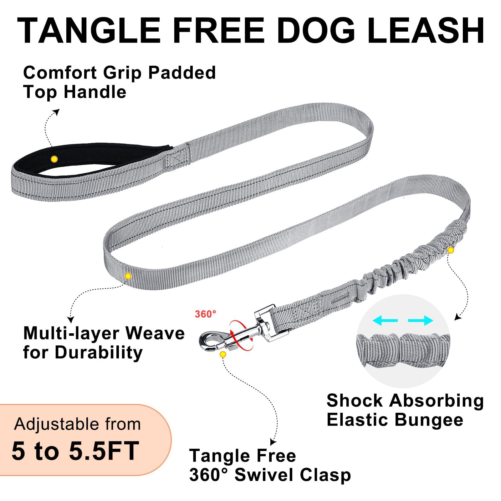 BEAUTYZOO Dog Harness for Small Dogs, No Pull Dog Harness and Leash
