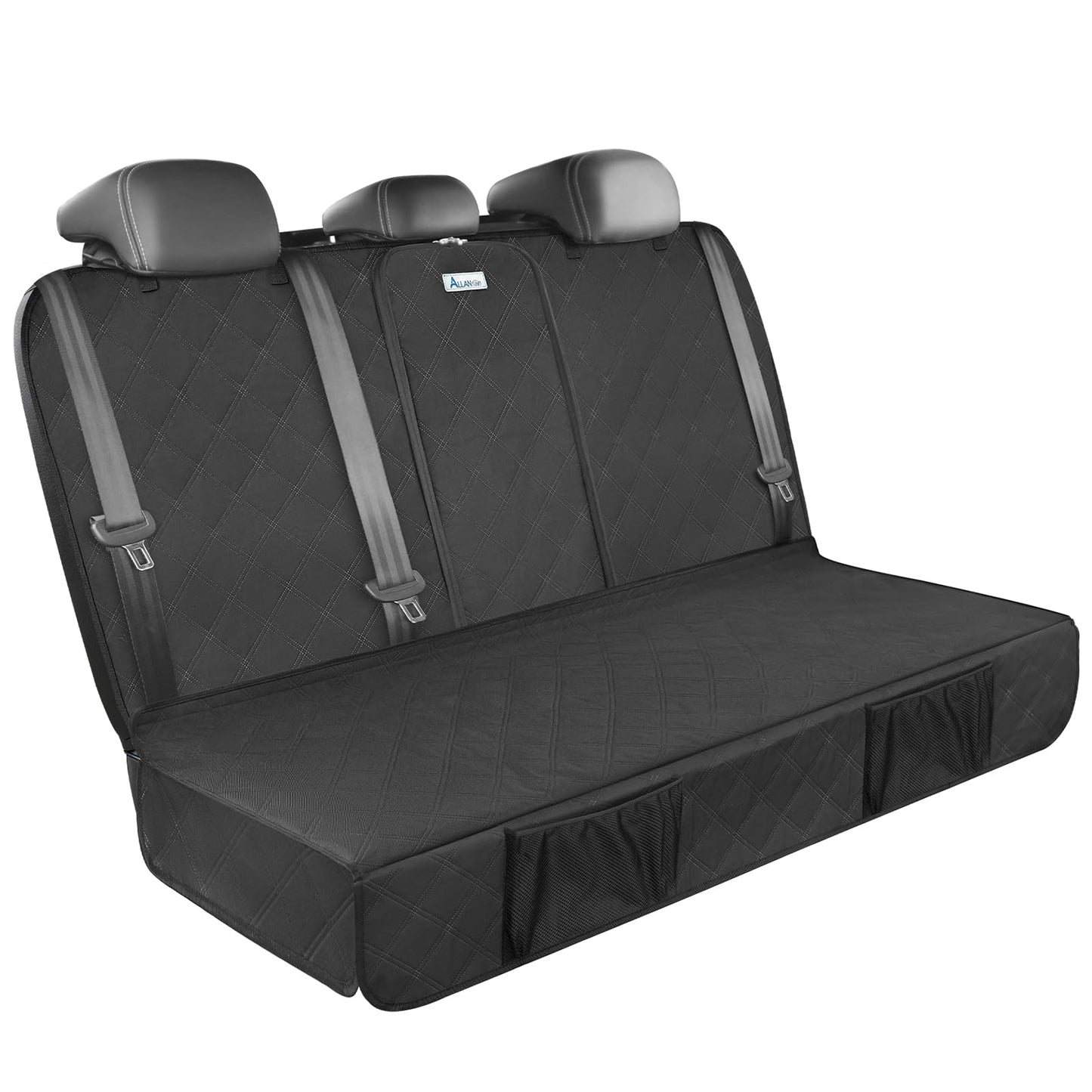 ALLANSING Upgraded 900D Heavy Duty Dog Back Bench Seat Cover, Car Seat