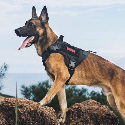 OneTigris Tactical Dog Harness Fire Watcher Comfortable Patrol Vest